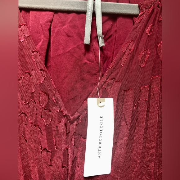 NWT Anthropologie Toulon Mini Pleated Dress - Picture 7 of 7